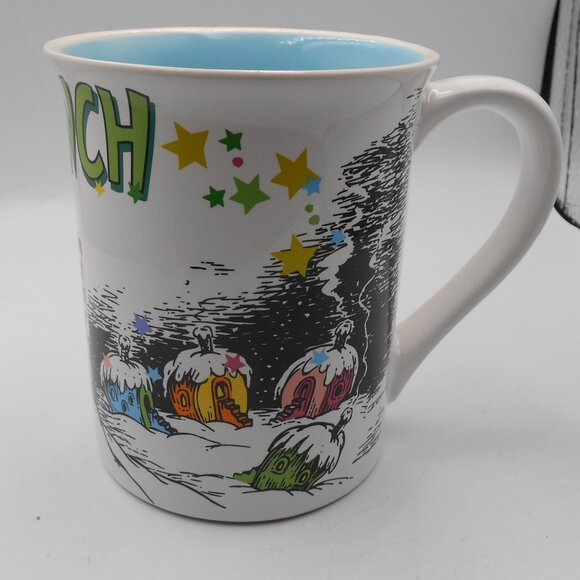 DEPARTMENT 56 2019 THE GRINCH WHOVILLE MUG CUP DR. SEUSS HOLIDAY CHIRSTMAS - Picture 3 of 9